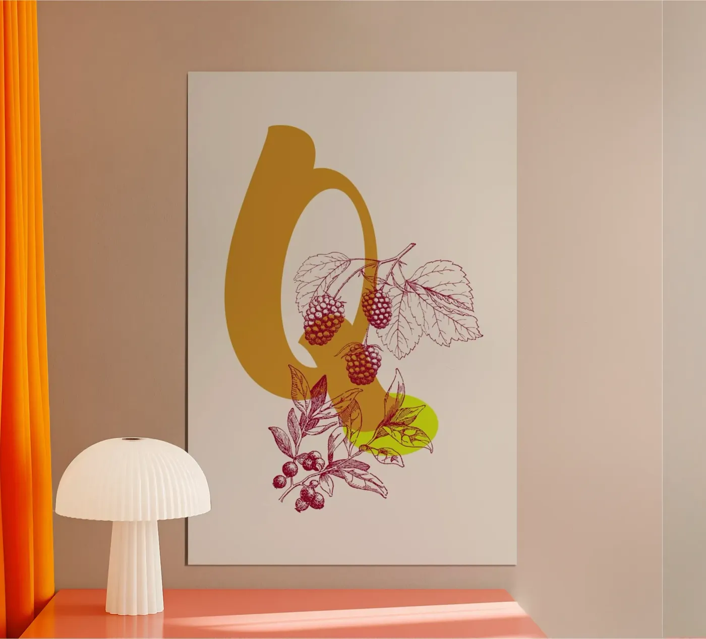 Q poster by Froilein Juno