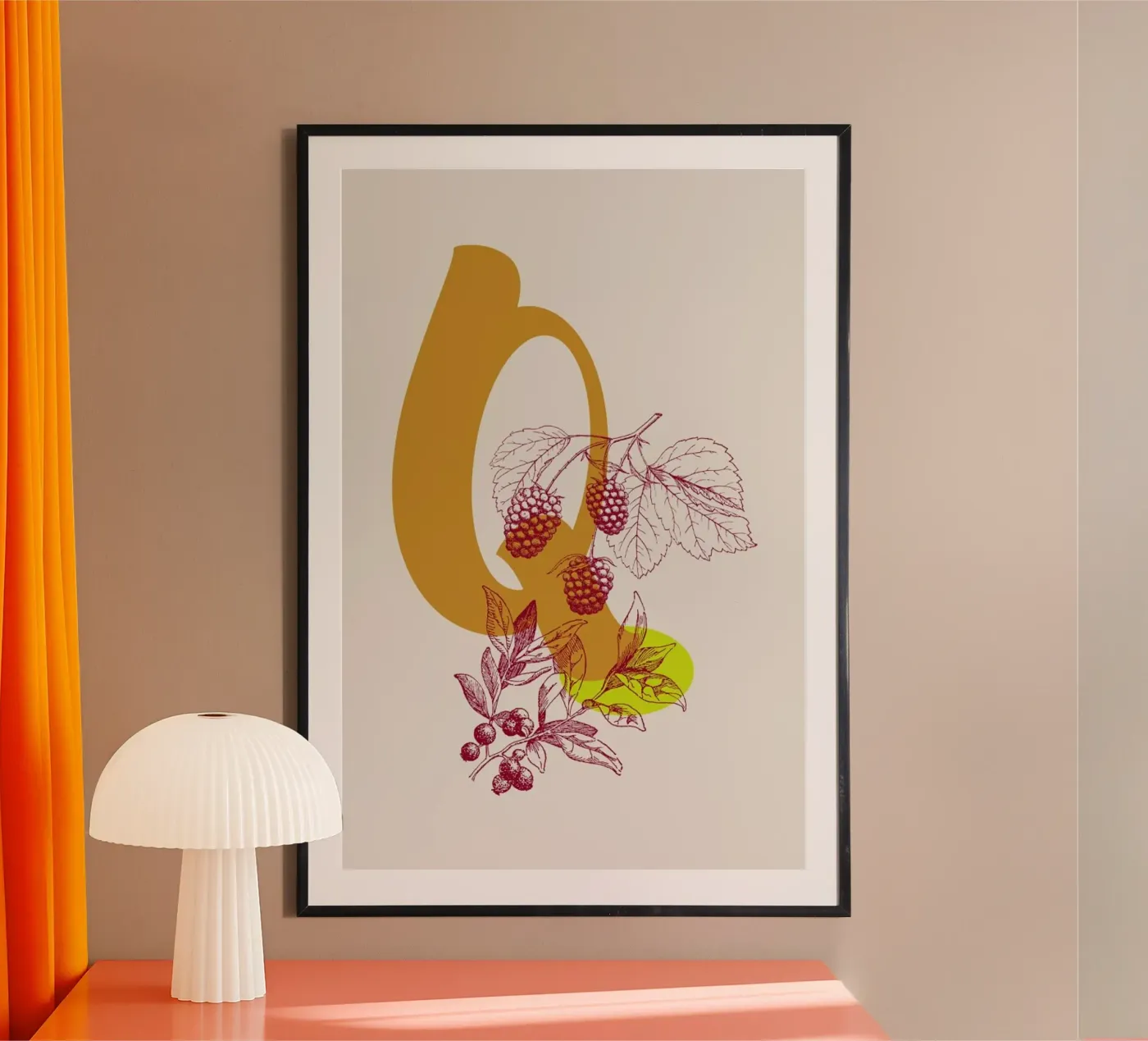 Q poster by Froilein Juno