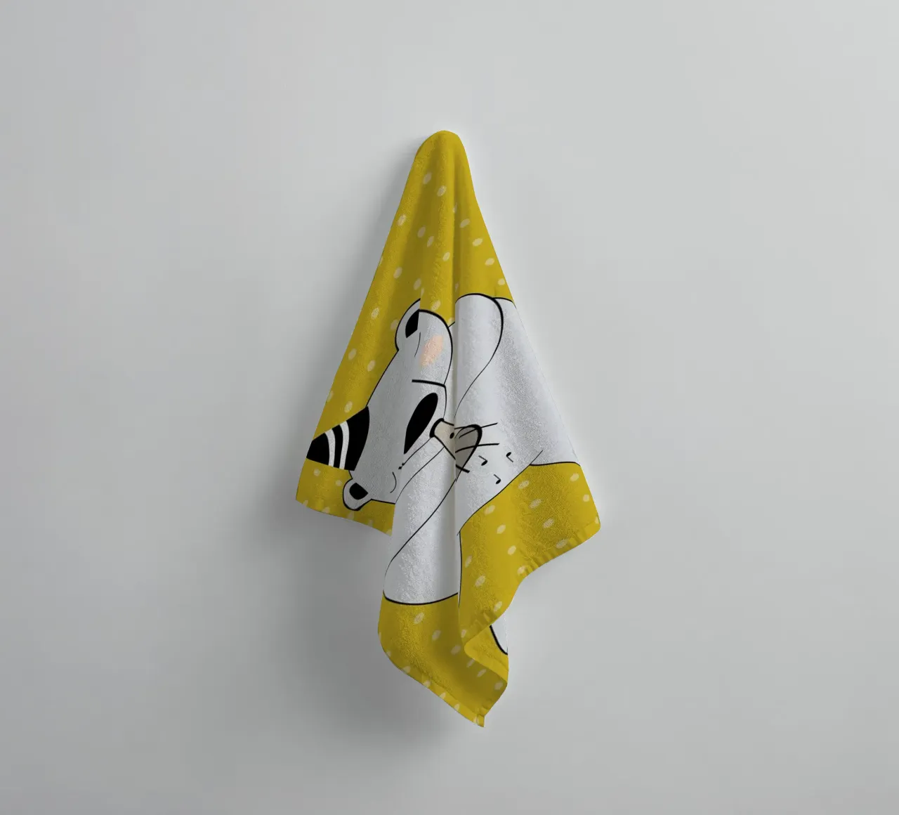 Trompeten Bär asciugamano da bagno da XOXO Arte