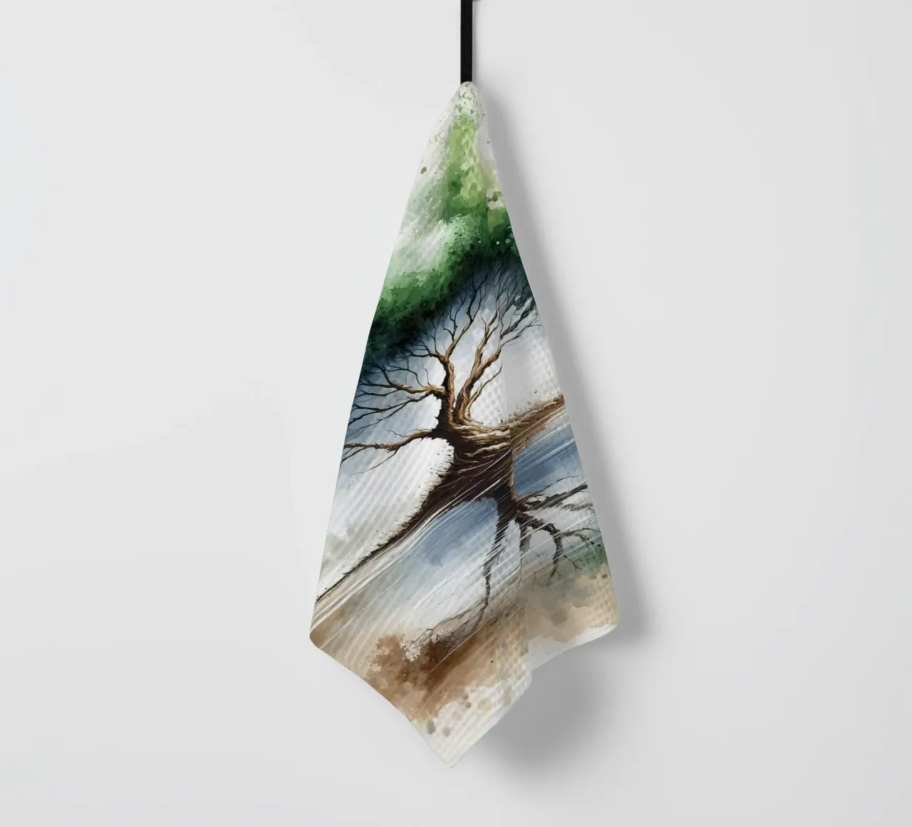 Serenità nella natura canovaccio da cucina da Chromatic Fusion Studio