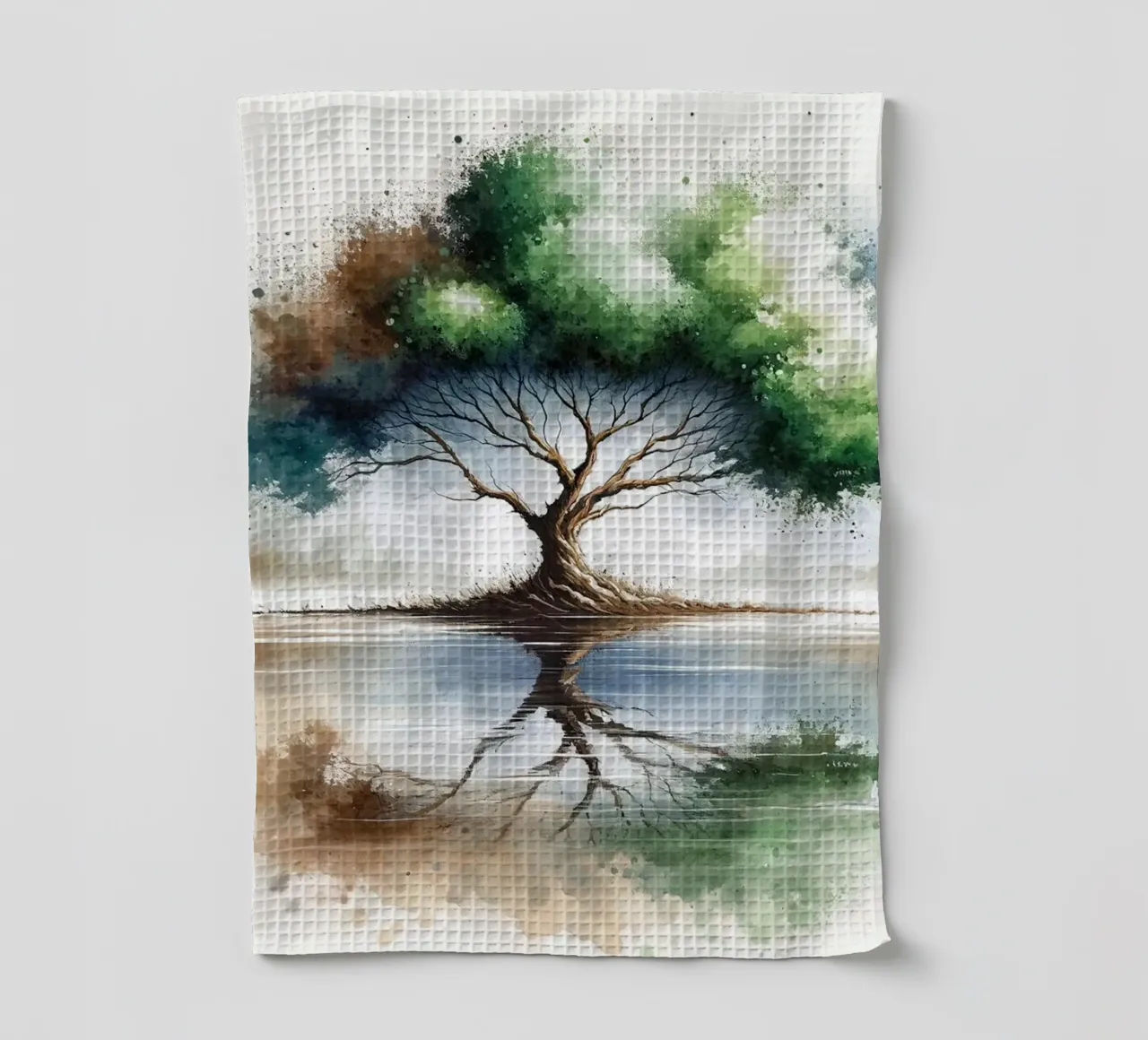 Serenità nella natura canovaccio da cucina da Chromatic Fusion Studio