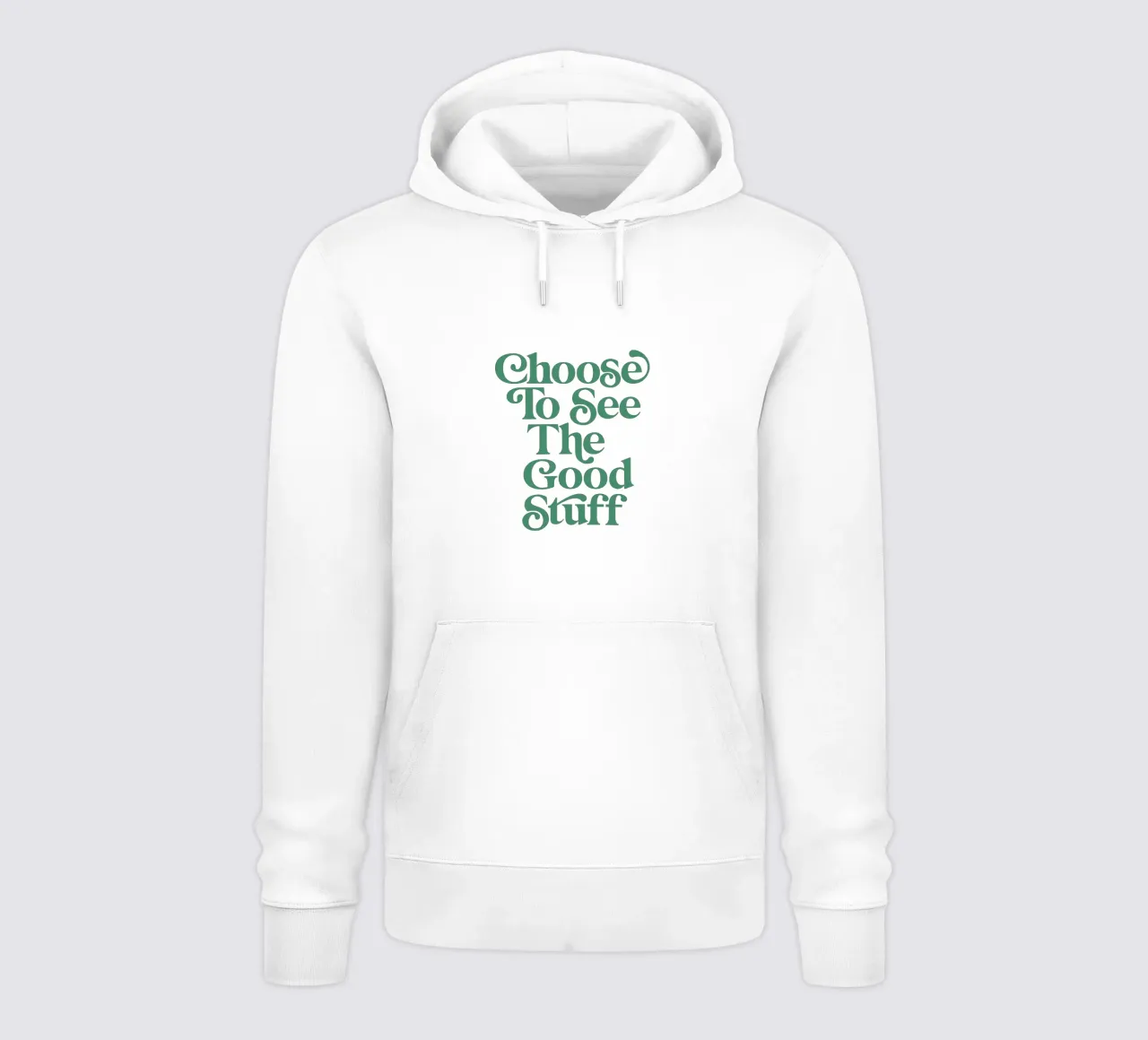 Scegliere di vedere le cose belle felpa con cappuccio da THE MOTIVATED TYPE