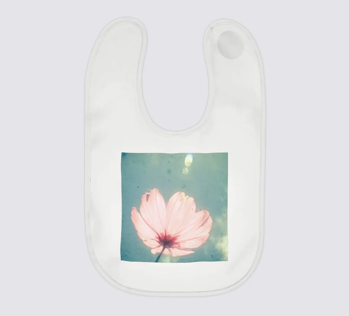 Ich bin glücklich Babylätzchen von Cassia Beck Photography