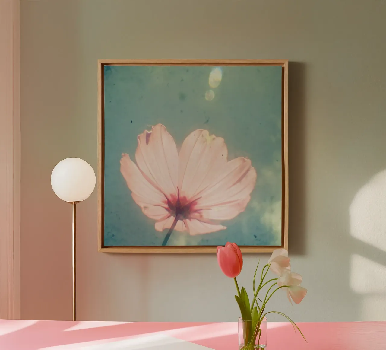 Ik ben gelukkig canvas met Baklijst van Cassia Beck Photography