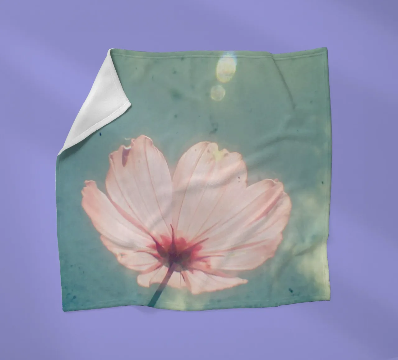 Ich bin glücklich Fleecedecke von Cassia Beck Photography