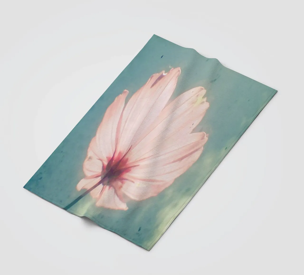 Ich bin glücklich Fleecedecke von Cassia Beck Photography