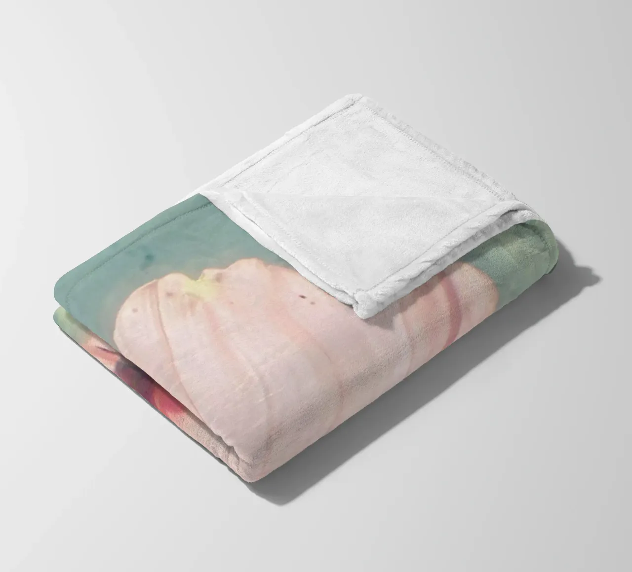 Ich bin glücklich Fleecedecke von Cassia Beck Photography