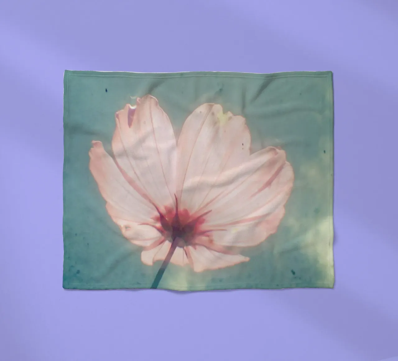 Ich bin glücklich Fleecedecke von Cassia Beck Photography