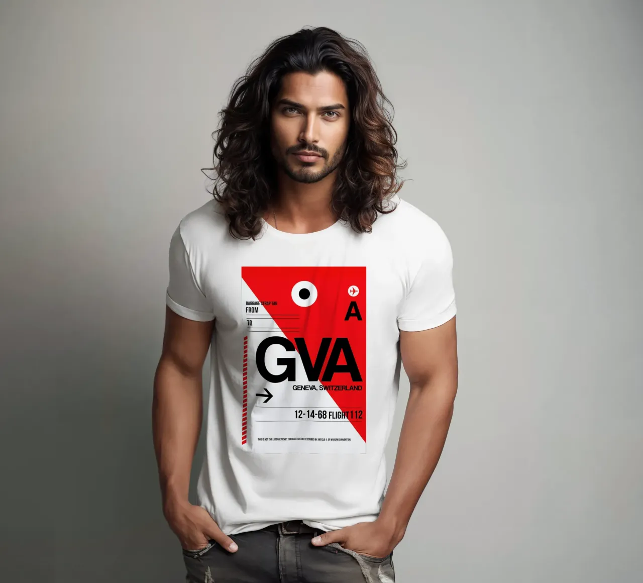 GVA - Geneva t-shirt da Naxart