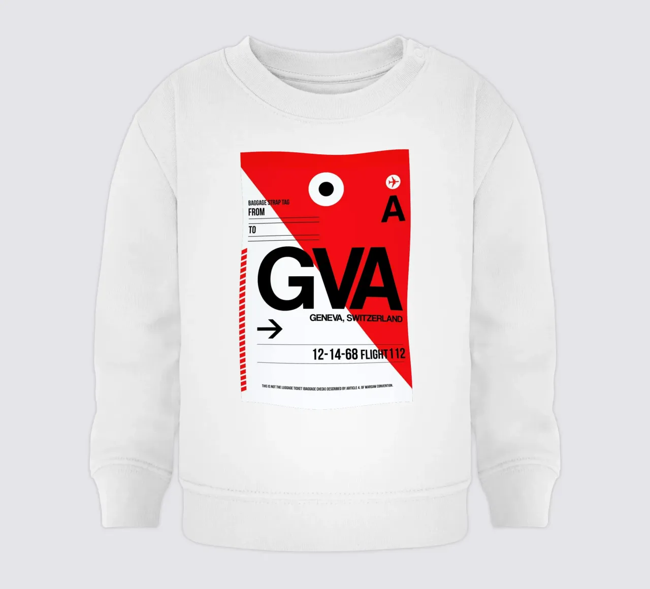 GVA - Geneva felpa neonato da Naxart