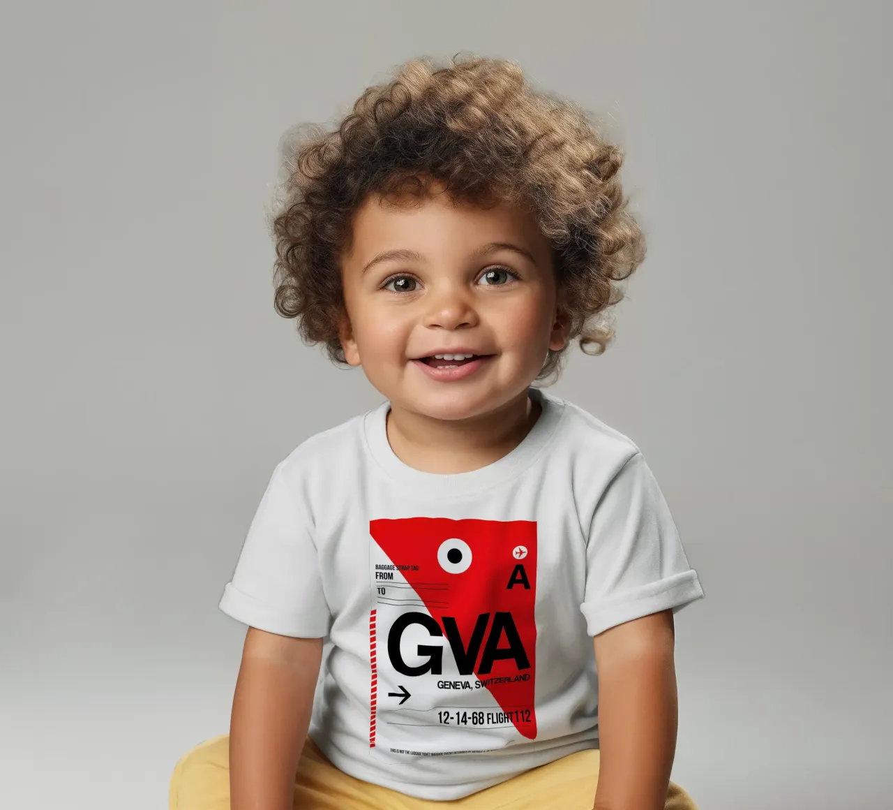 GVA - Geneva maglietta neonato da Naxart