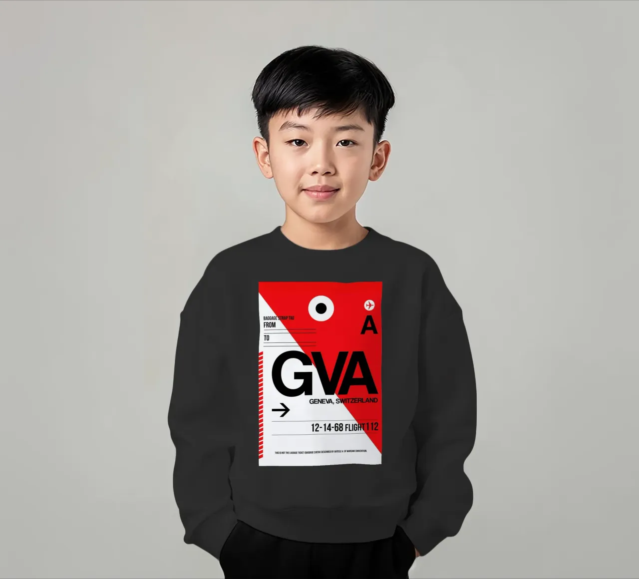 GVA - Geneva felpa bambino da Naxart