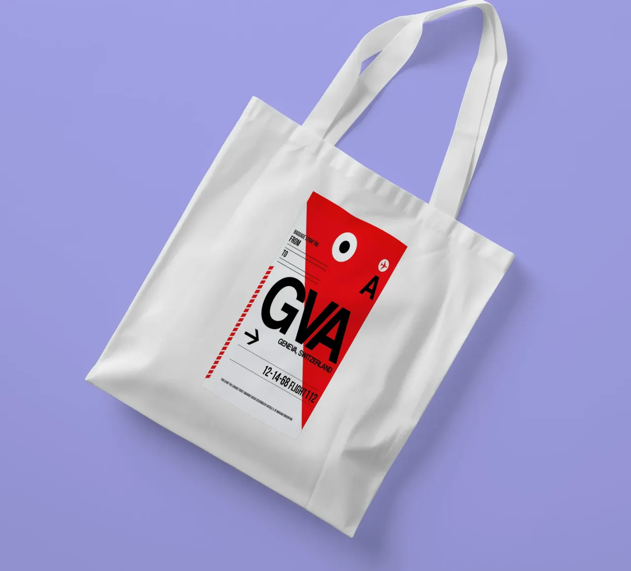 GVA - Geneva borsa in juta da Naxart