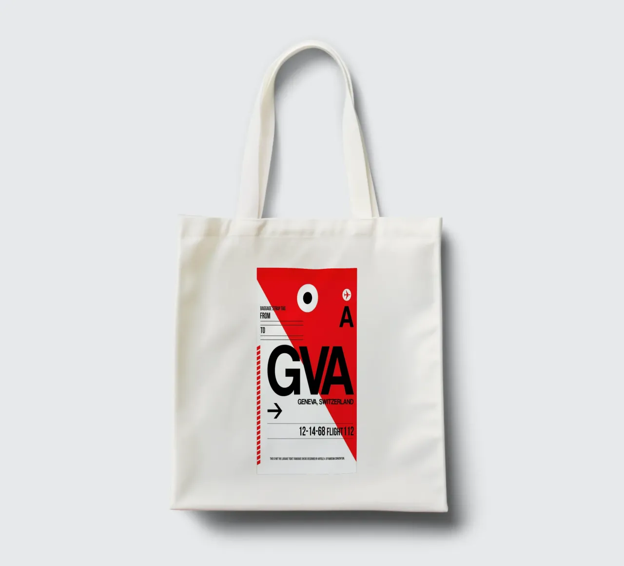 GVA - Geneva borsa in juta da Naxart
