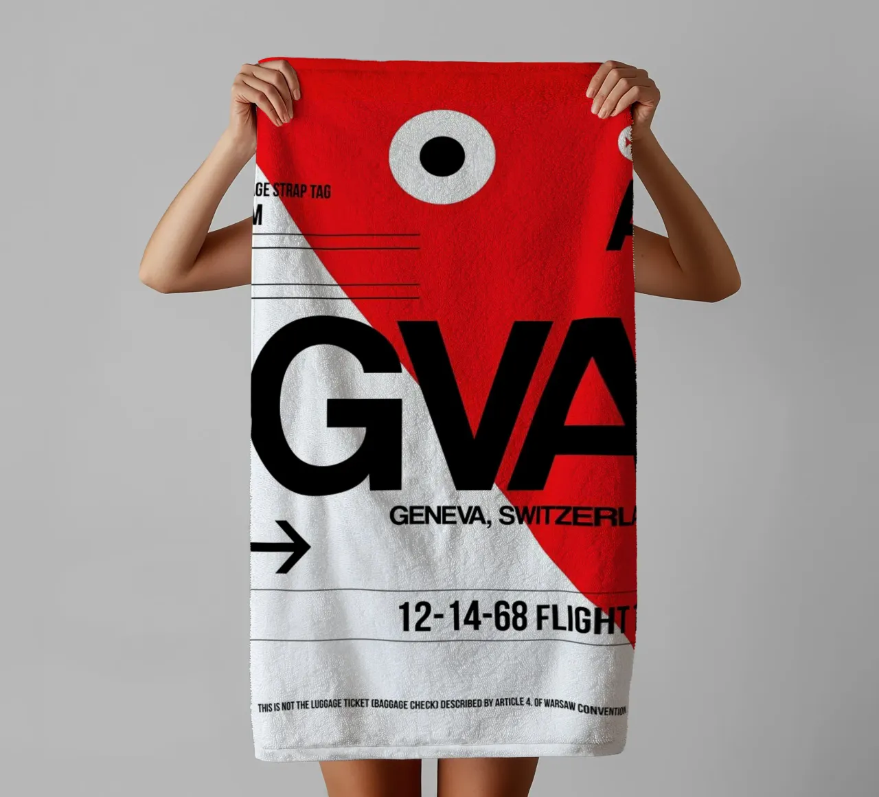 GVA - Geneva towel by Naxart