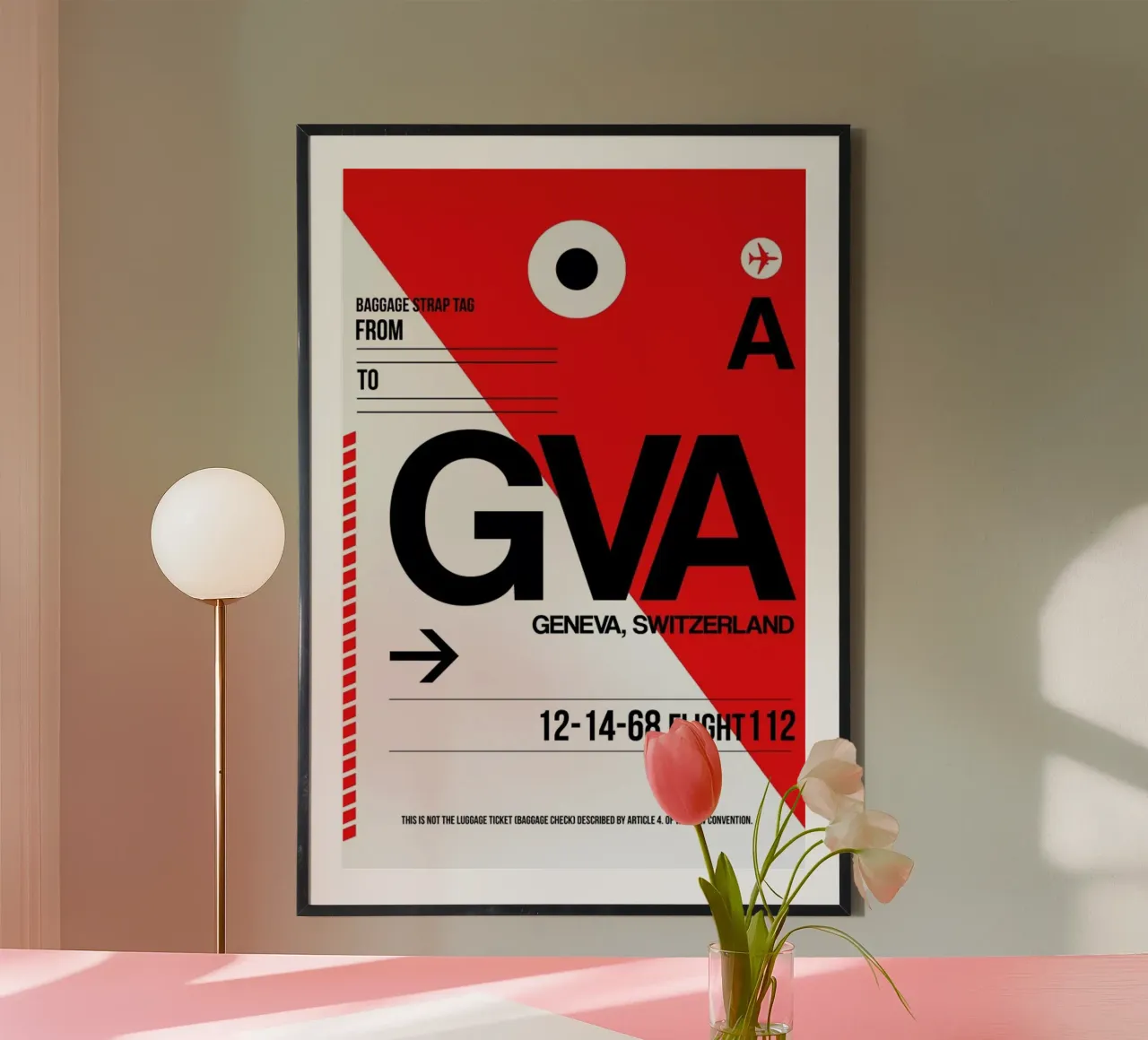 GVA - Geneva poster da Naxart