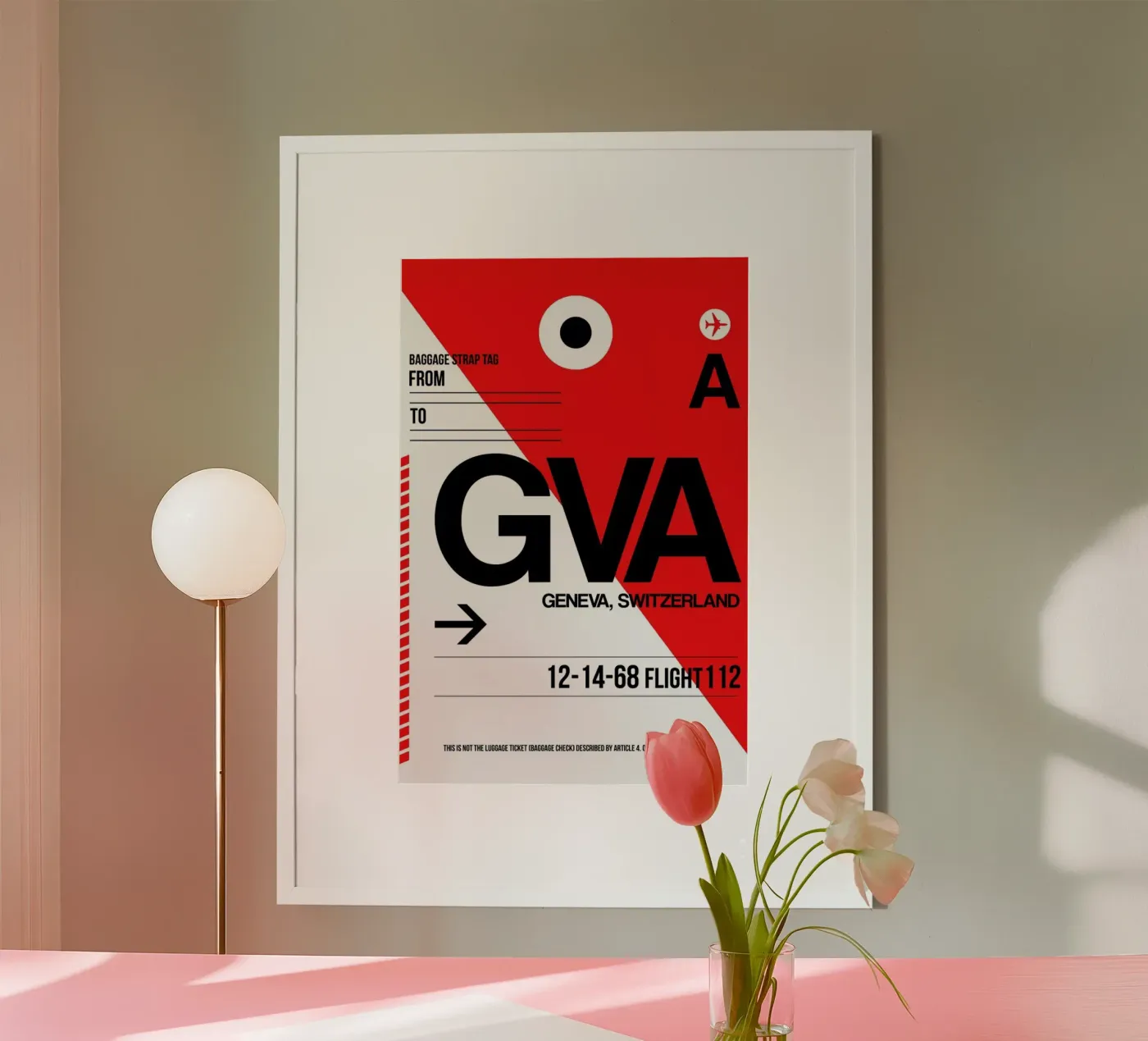 GVA - Geneva poster da Naxart