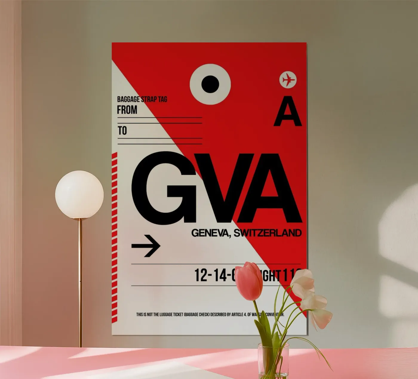 GVA - Geneva poster da Naxart