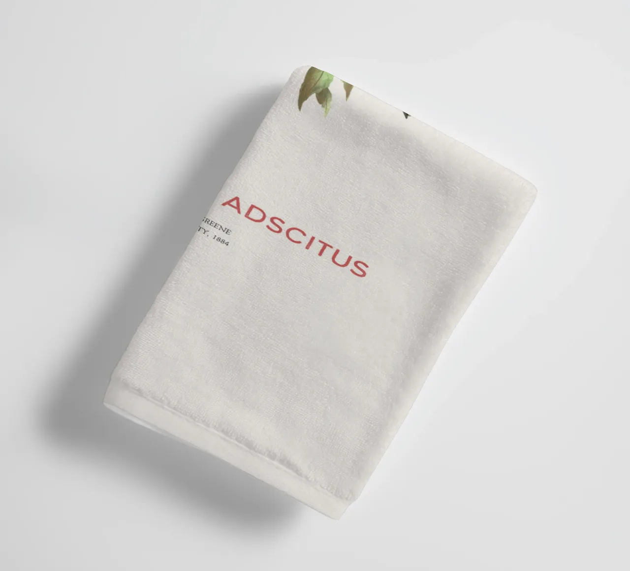 Blassköpfige Rosella oder Platycercus adscitus Handtuch von Vintagrafica