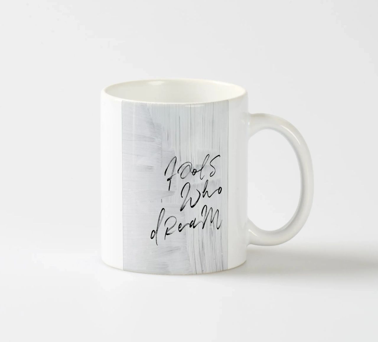 Fools Who Dream tazza in ceramica da Honeymoon Hotel