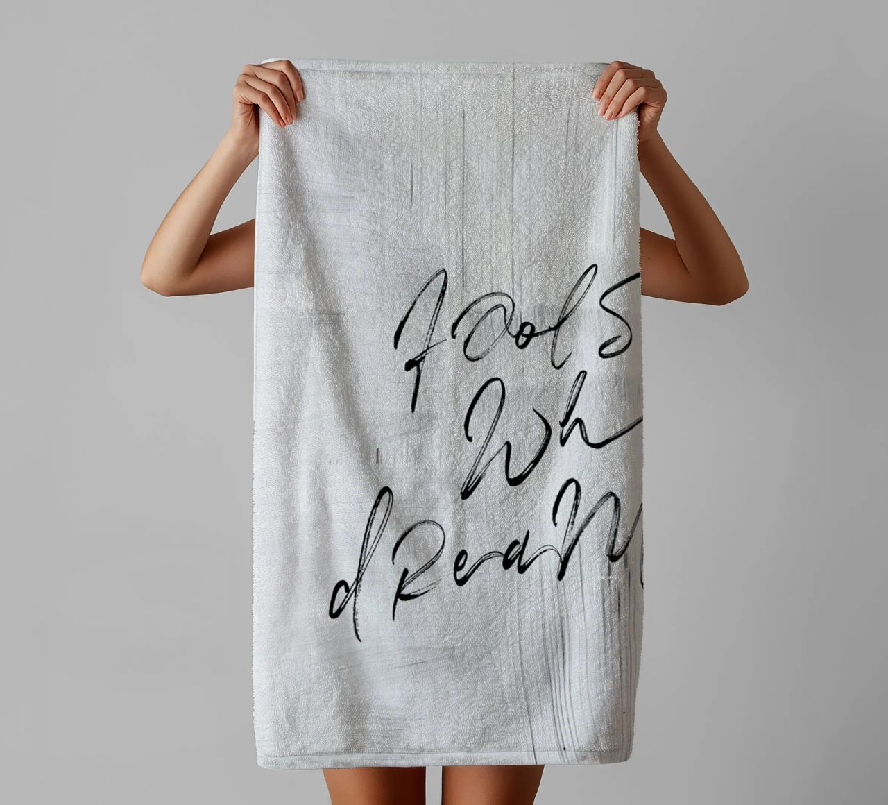 Fools Who Dream asciugamano da bagno da Honeymoon Hotel