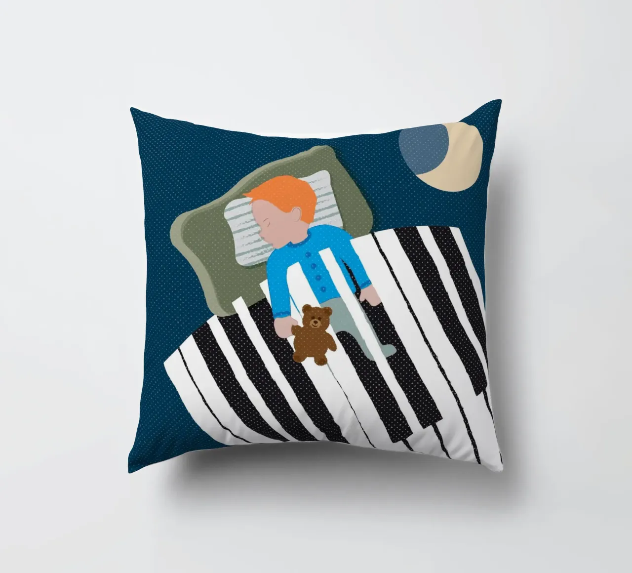 Sleep Well cuscino da lazydaypaper