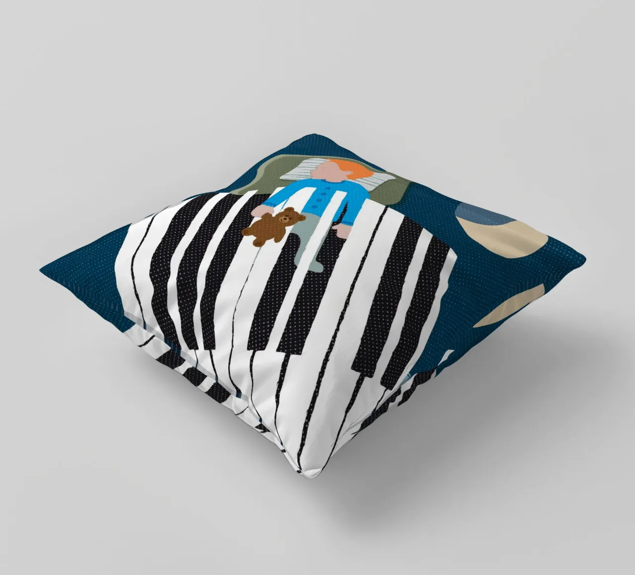 Sleep Well cuscino da lazydaypaper