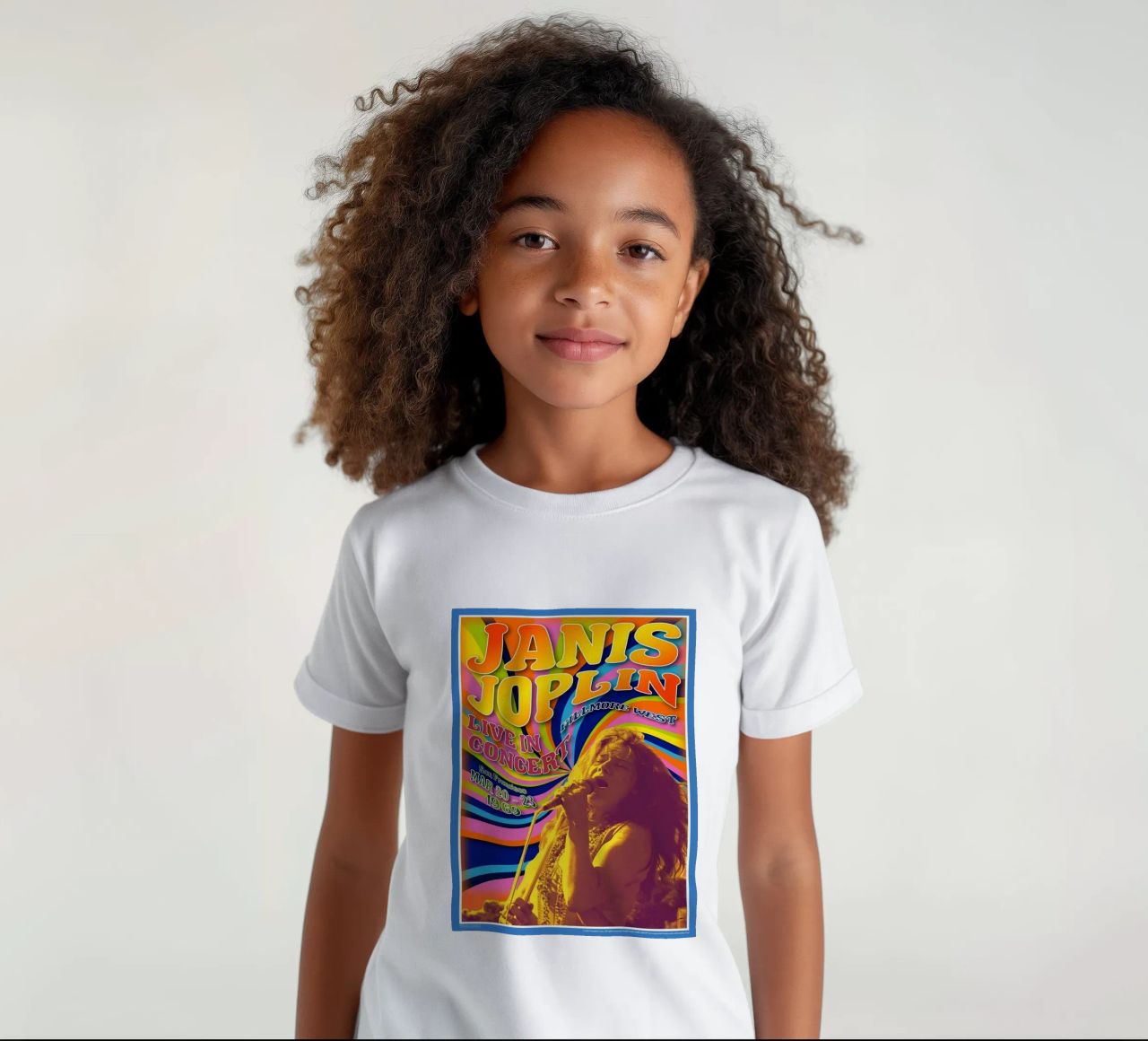 live concert janis joplin 1967 Poster t-shirt enfant de SoundStudio