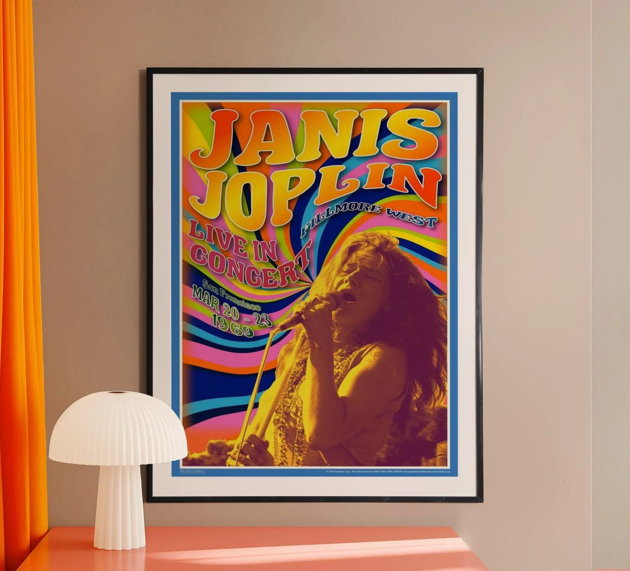 live concert janis joplin 1967 Poster poster de SoundStudio