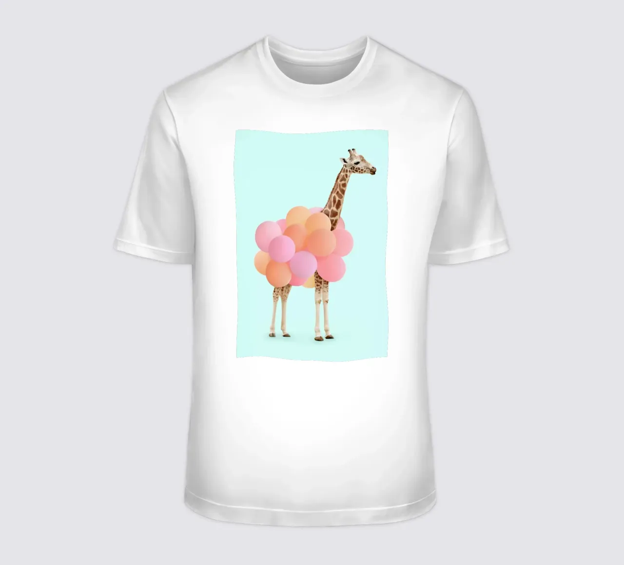 Party Giraffe t-shirt da Paul Fuentes Design