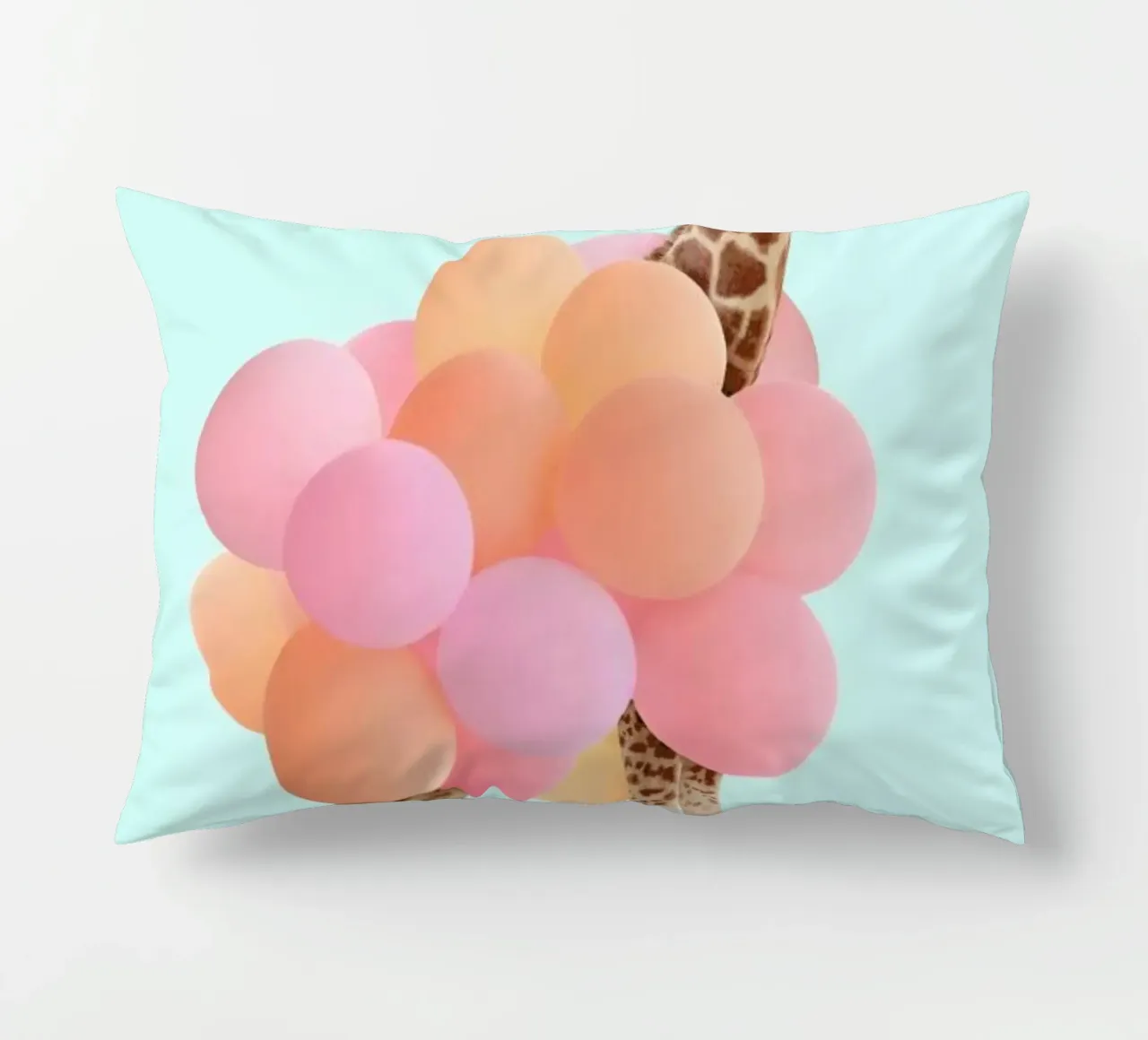 Party Giraffe cuscino da Paul Fuentes Design
