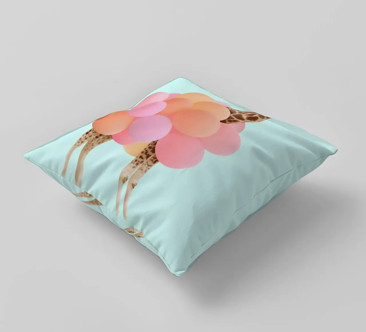 Party Giraffe cuscino da Paul Fuentes Design