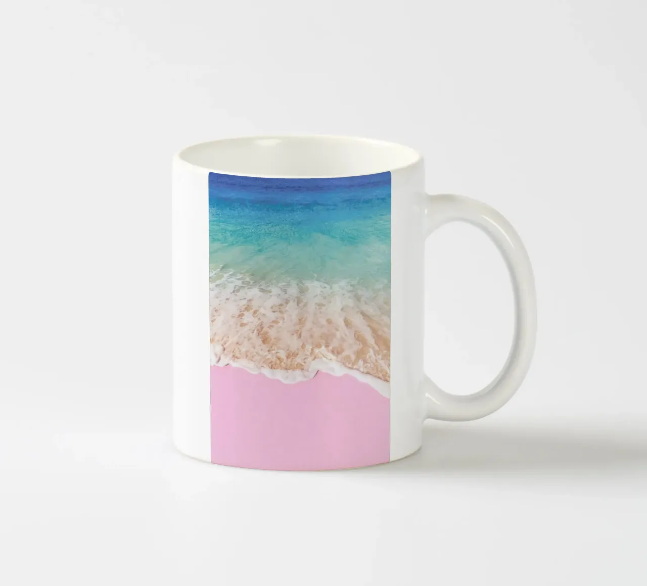 Pink Sand tazza in ceramica da Paul Fuentes Design