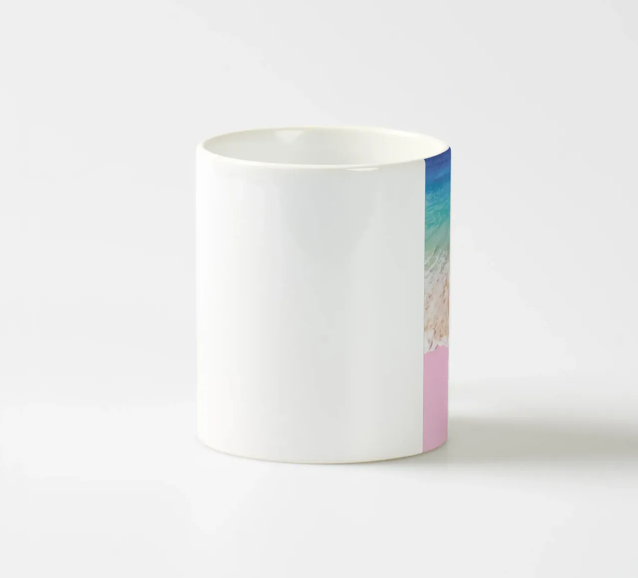 Pink Sand tazza in ceramica da Paul Fuentes Design