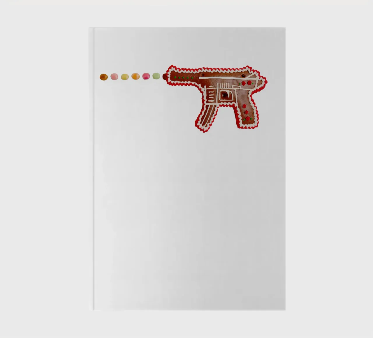 Gingerbread weapon notebook by Simon Koy