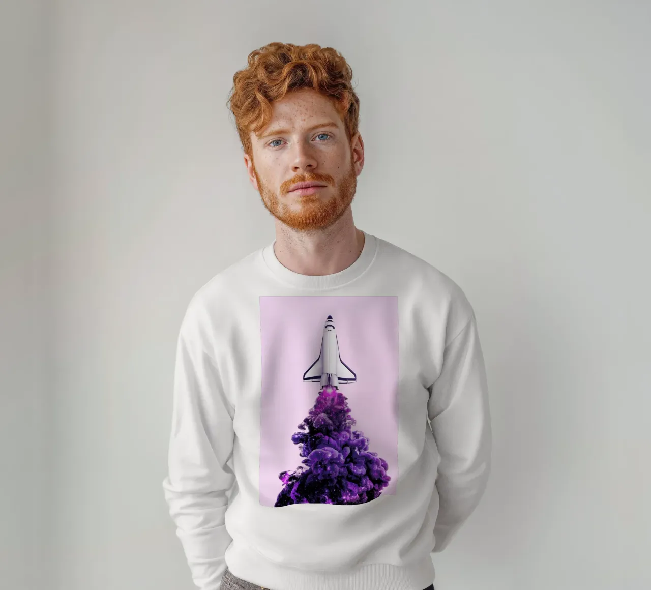 Spaceship felpa da Paul Fuentes Design