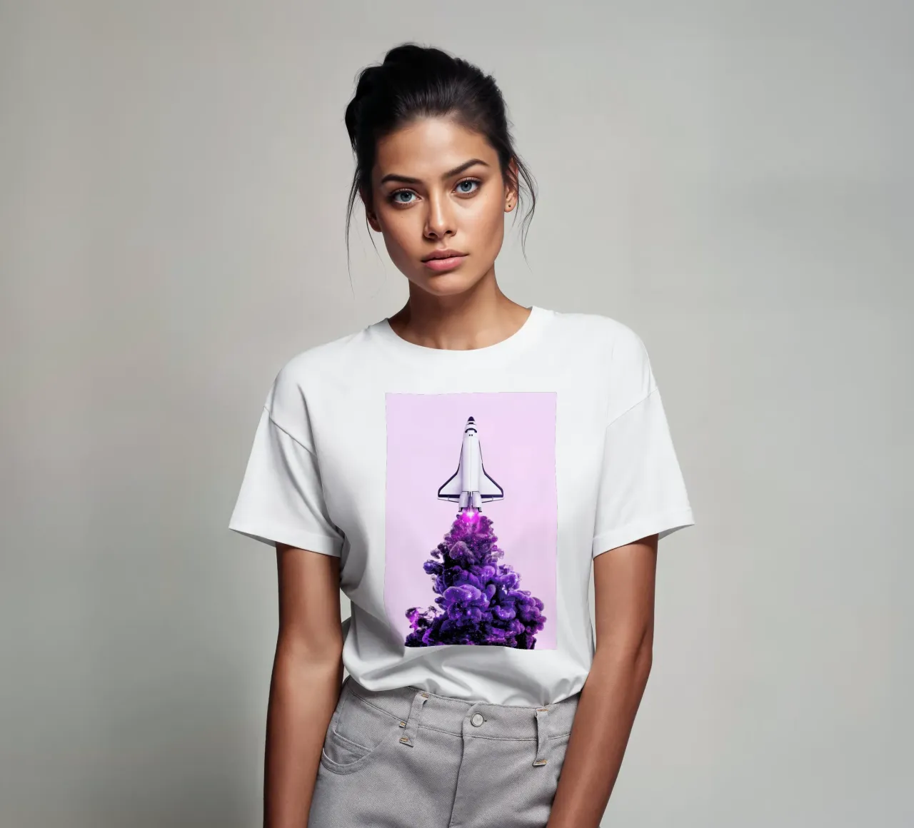 Spaceship t-shirt da Paul Fuentes Design