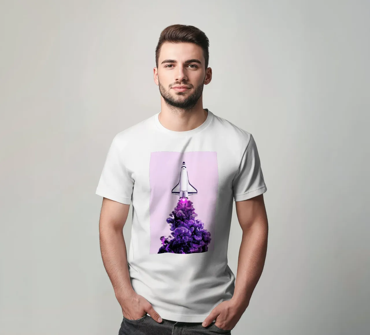 Spaceship t-shirt da Paul Fuentes Design