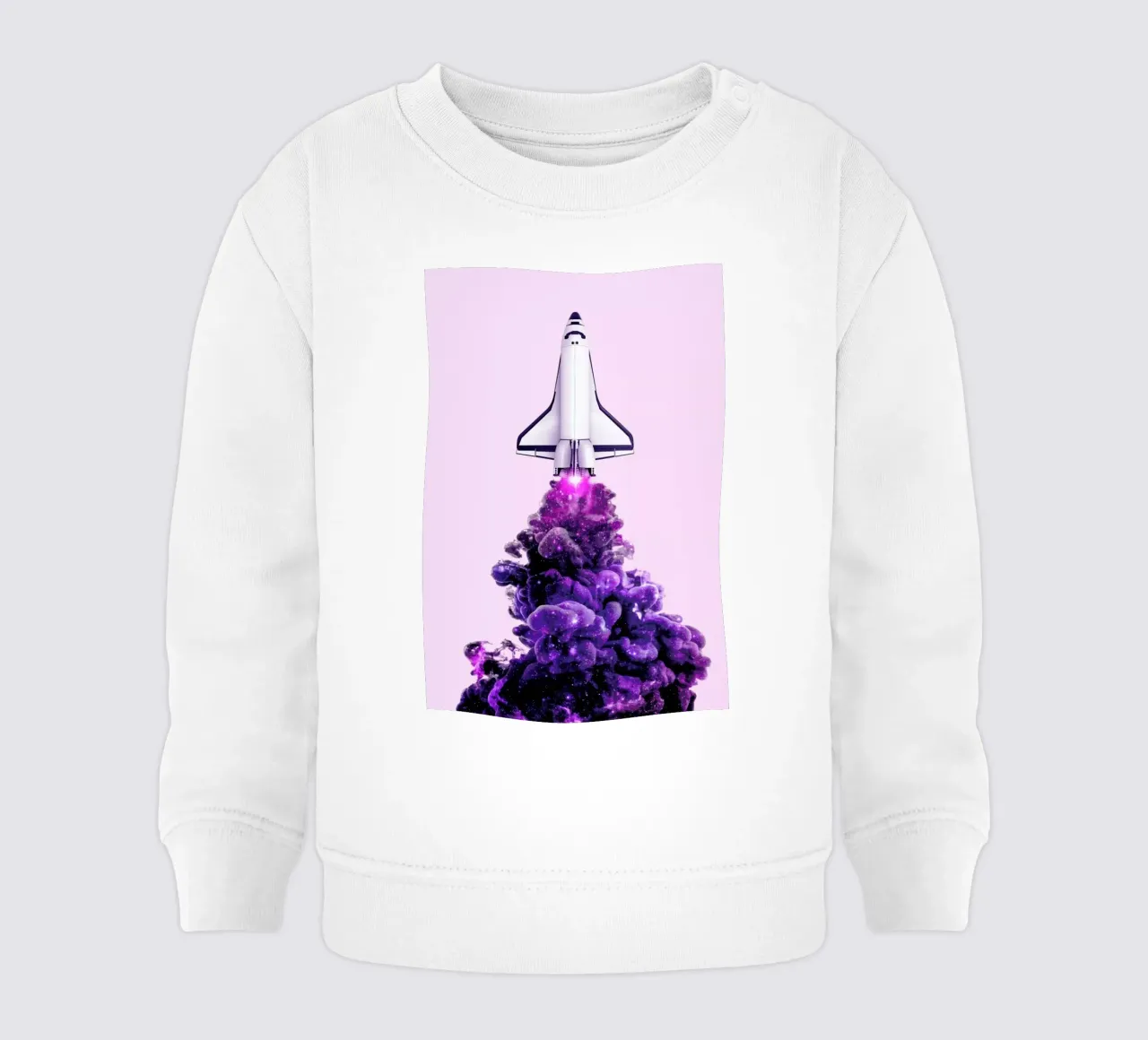 Spaceship Baby Sweatshirt von Paul Fuentes Design