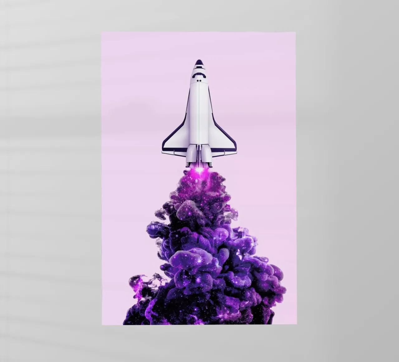 Spaceship pellicola backlit da Paul Fuentes Design