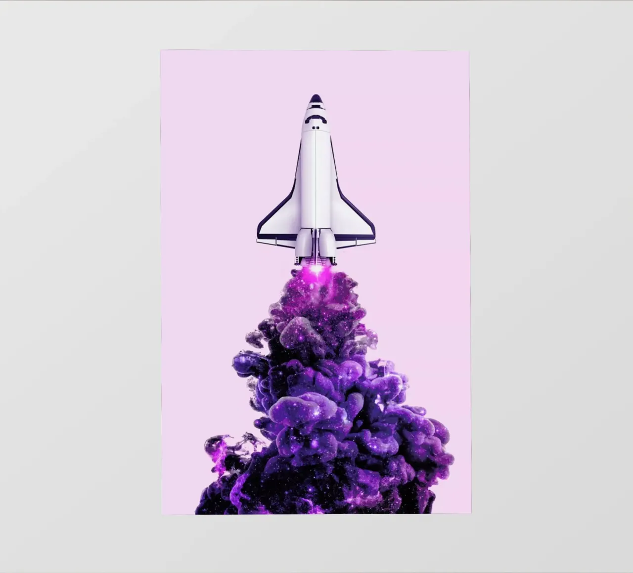 Spaceship pellicola backlit da Paul Fuentes Design