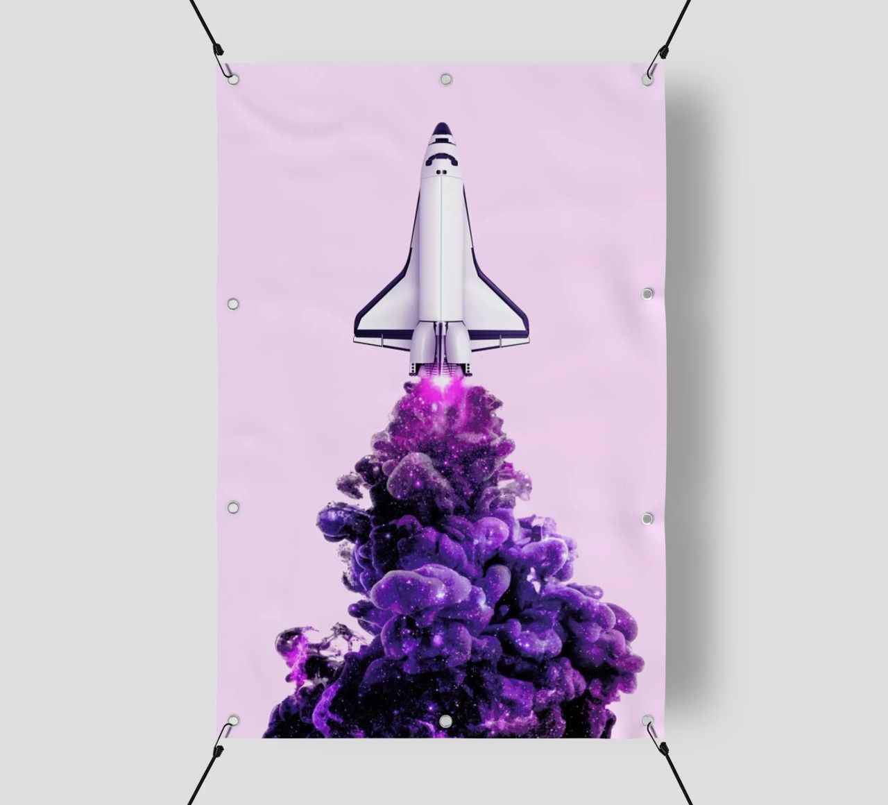 Spaceship telo in pvc da Paul Fuentes Design