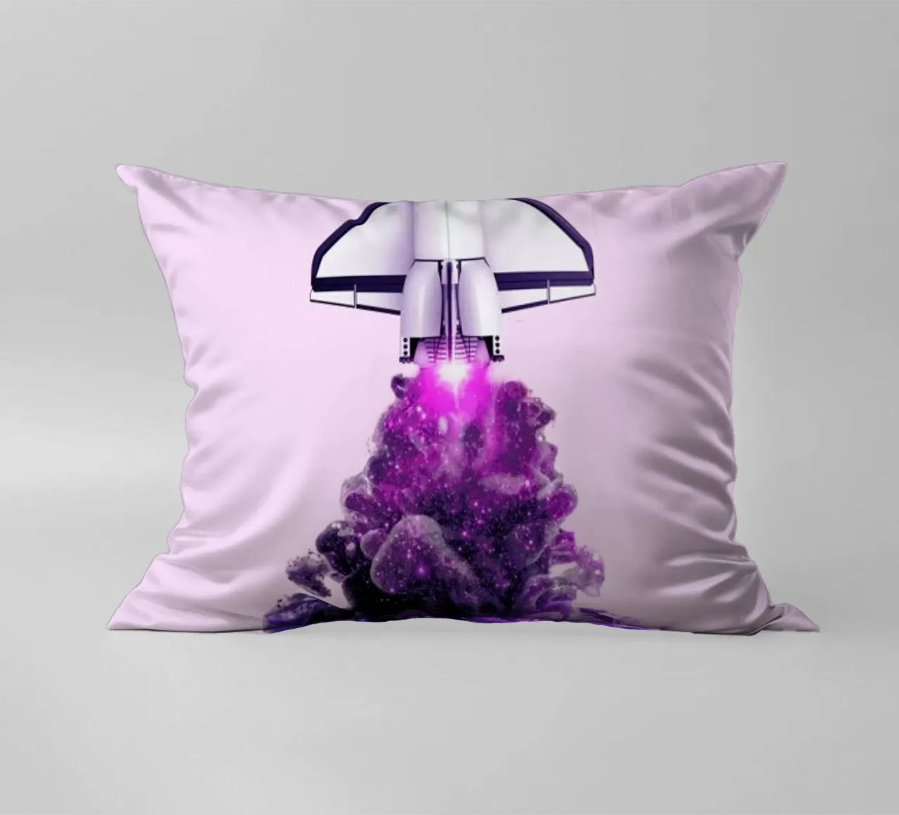 Spaceship cojín de Paul Fuentes Design