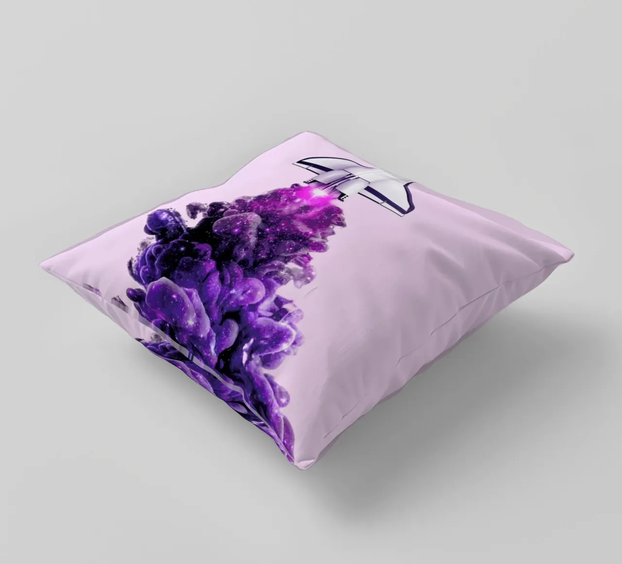 Spaceship cuscino da Paul Fuentes Design