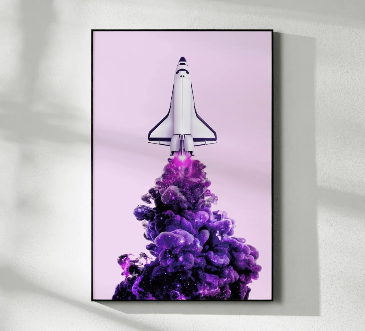 Spaceship acrylic glass by Paul Fuentes Design