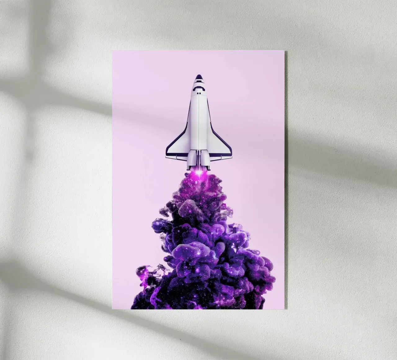 Spaceship acrylic glass by Paul Fuentes Design