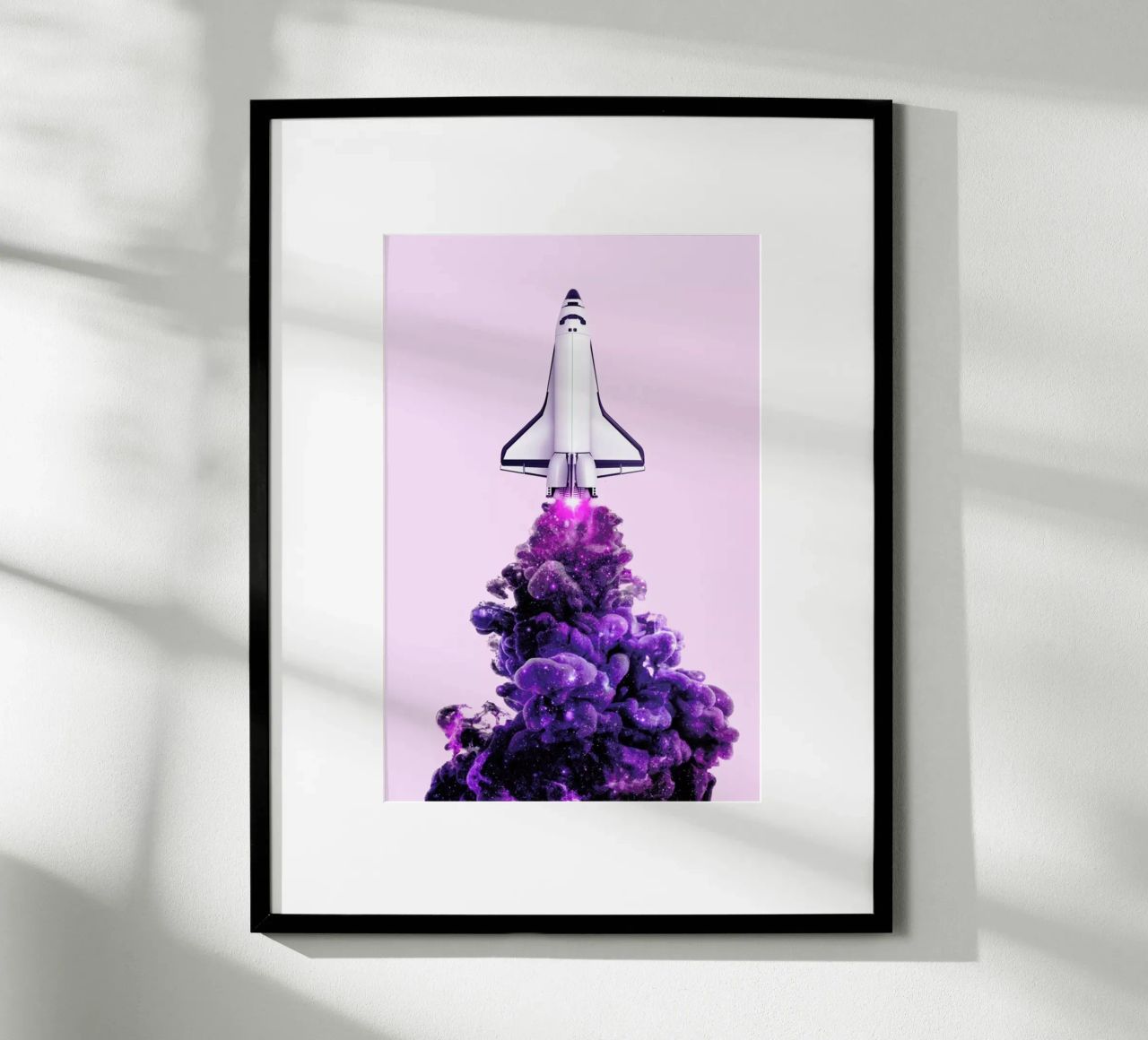 Spaceship poster da Paul Fuentes Design