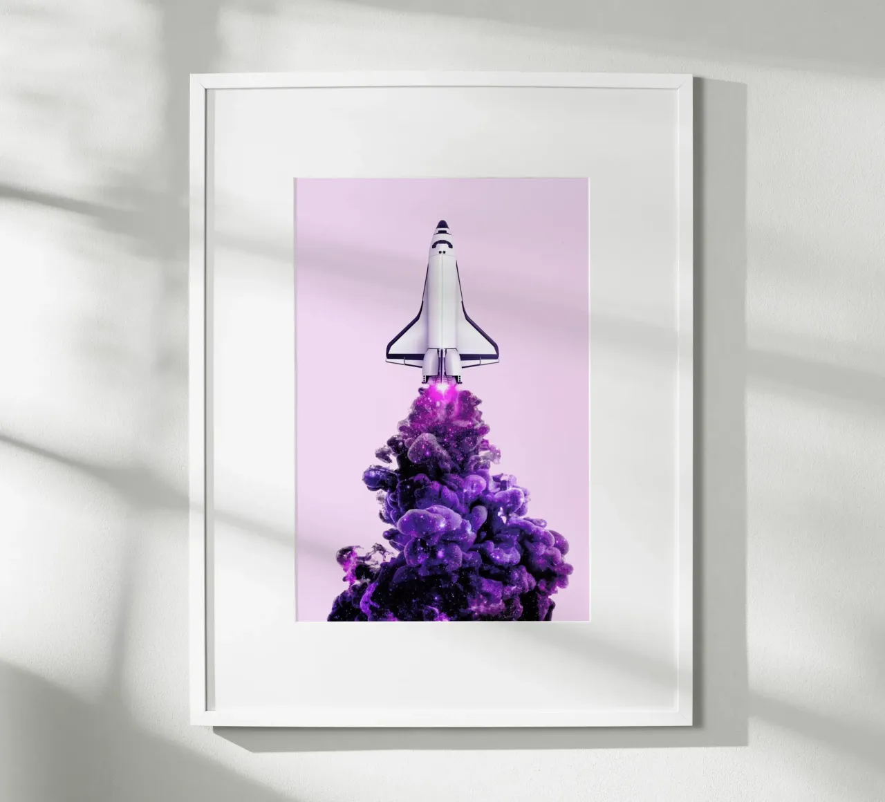 Spaceship carta hahnemühle da Paul Fuentes Design