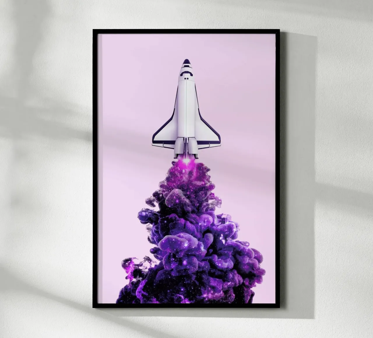 Spaceship carta hahnemühle da Paul Fuentes Design