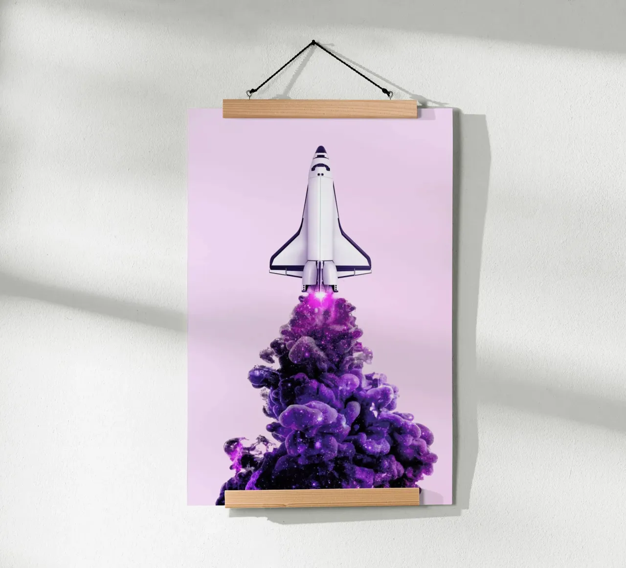 Spaceship carta hahnemühle da Paul Fuentes Design